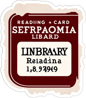 Vintage Library Stamp Vintage Library Stamp
